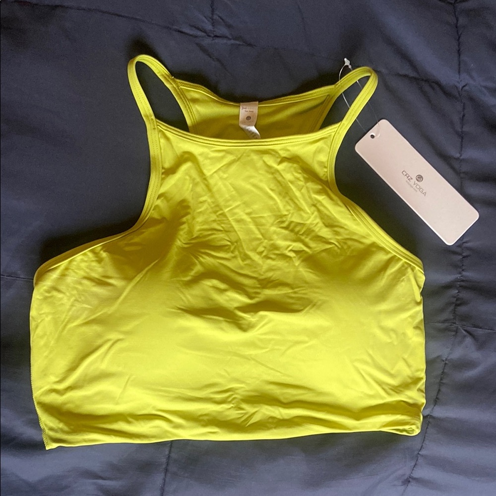 CRZ Yoga Women's Primrose Yellow Swim Top